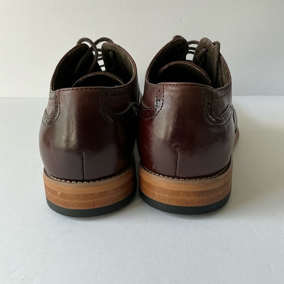 Stacy Adams Men\'s Size:8 Dark Brown Wingtip Oxfords Dress Shoes- Classic Lace-up main image 5